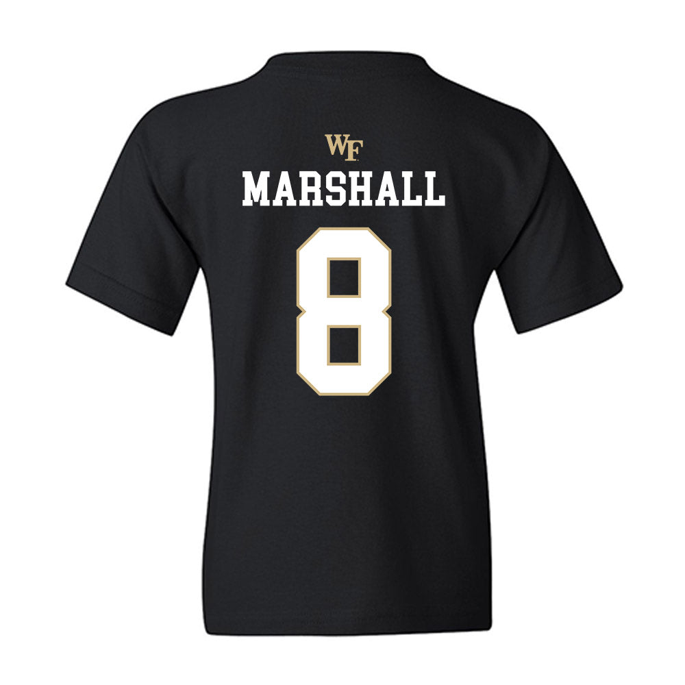 Wake Forest - NCAA Baseball : Brady Marshall - Generic Sports Shersey Youth T-Shirt-1