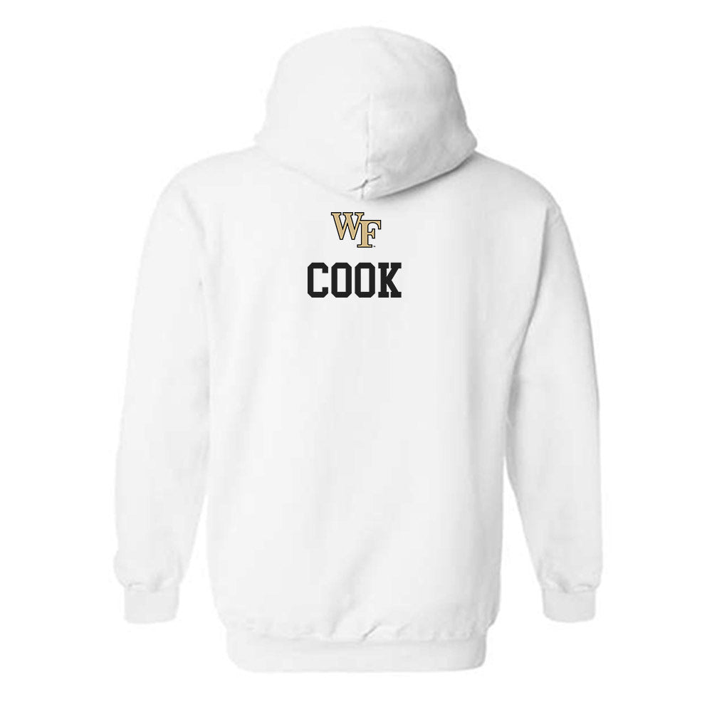 Wake Forest - NCAA Men's Golf : Maddux Cook - Generic Sports Shersey Hooded Sweatshirt-1