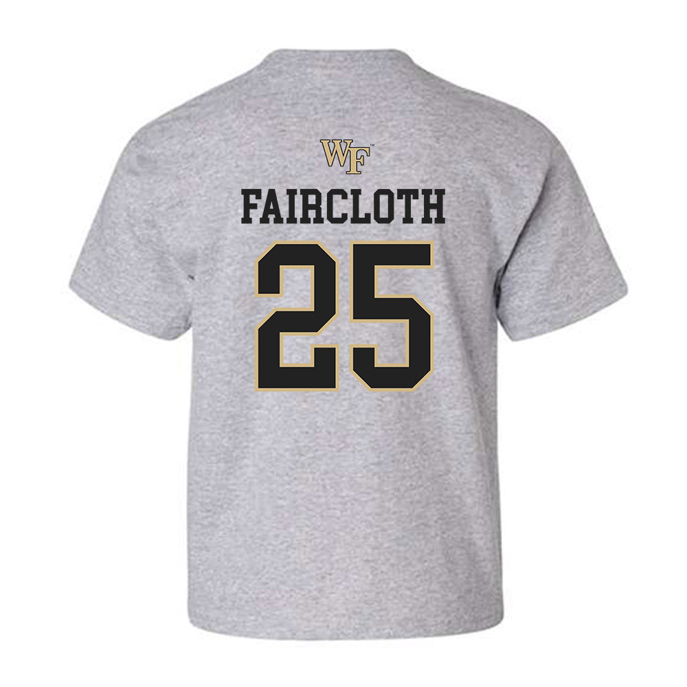 Wake Forest - NCAA Women's Soccer : Sophie Faircloth - Generic Sports Shersey Youth T-Shirt-1