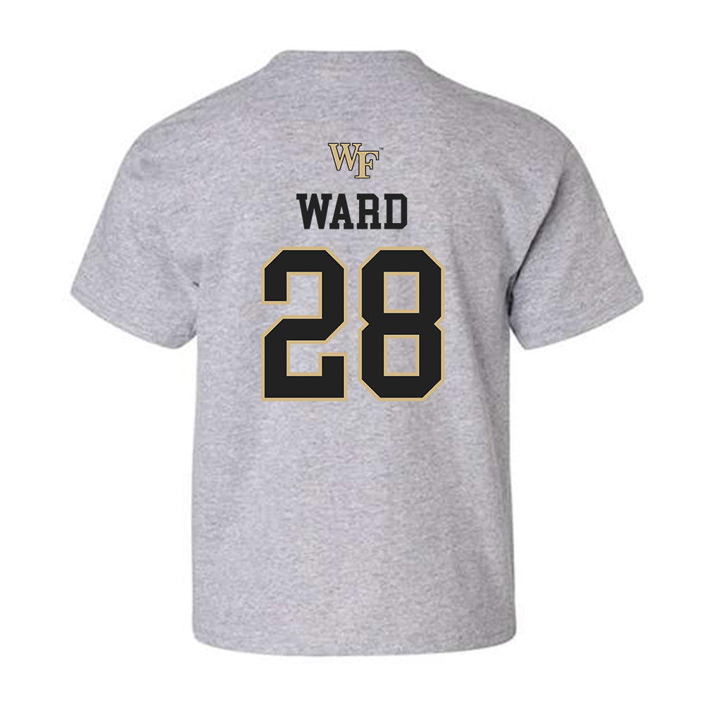 Wake Forest - NCAA Women's Soccer : Kenslee Ward - Generic Sports Shersey Youth T-Shirt-1
