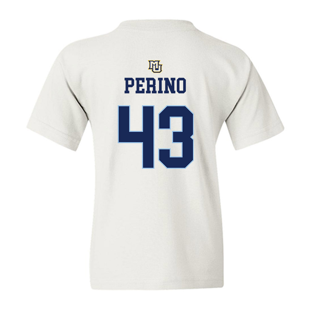 Marquette - NCAA Women's Lacrosse : Gabbi Perino - Generic Shersey Youth T-Shirt-1