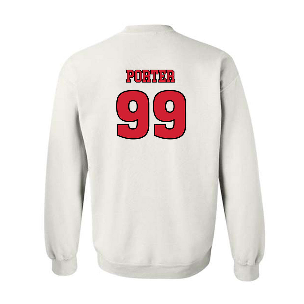 Rutgers - NCAA Football : Rondarius Porter - Sports Shersey Crewneck Sweatshirt-1