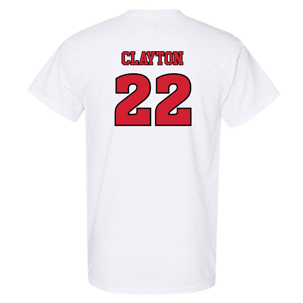 Rutgers - NCAA Football : Michael Clayton - Sports Shersey T-Shirt-1