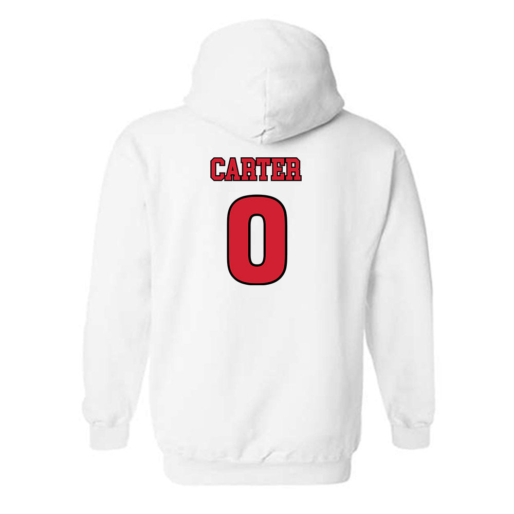 Rutgers - NCAA Football : Dyzier Carter - Sports Shersey Hooded Sweatshirt-1