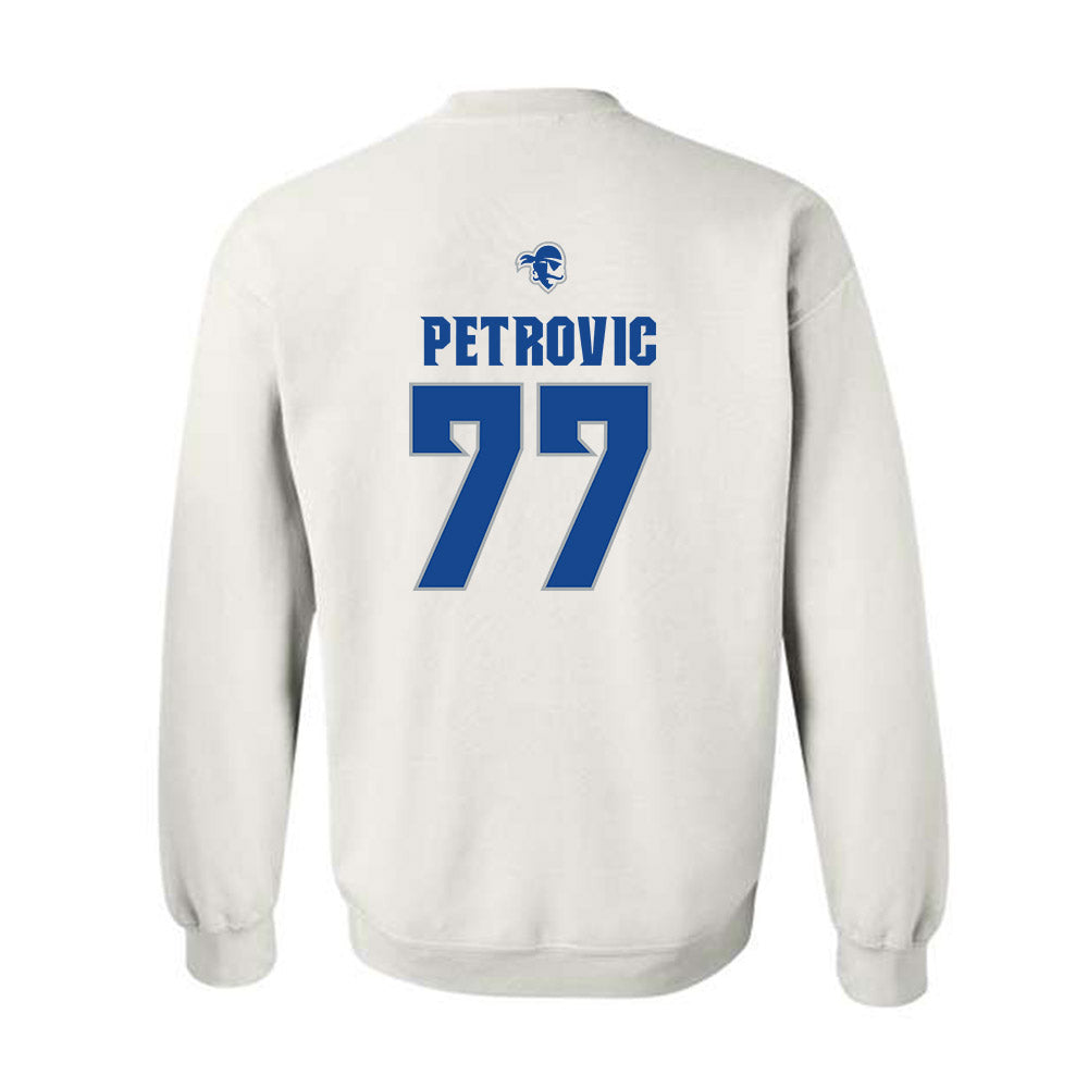 Seton Hall - NCAA Men's Basketball : Mihailo Petrovic - Classic Shersey Crewneck Sweatshirt-1