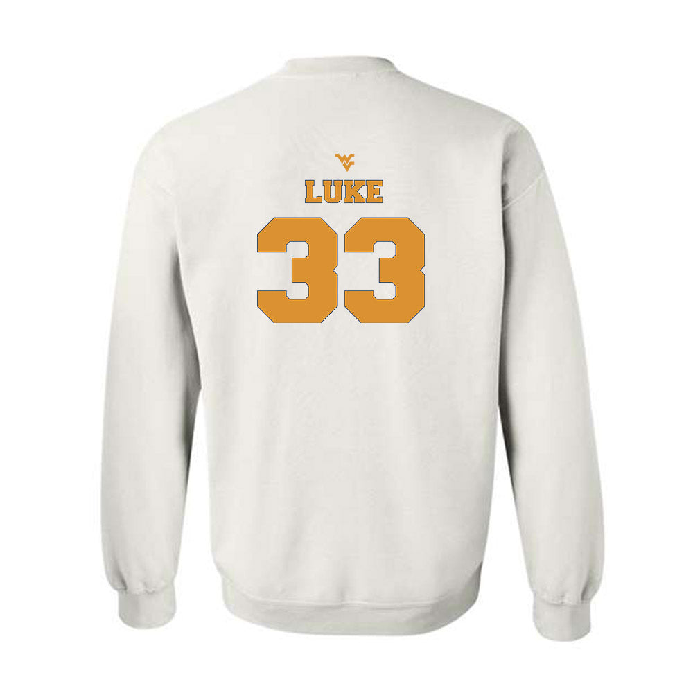 West Virginia - NCAA Football : Kayden Luke - Generic Sports Shersey Crewneck Sweatshirt-1