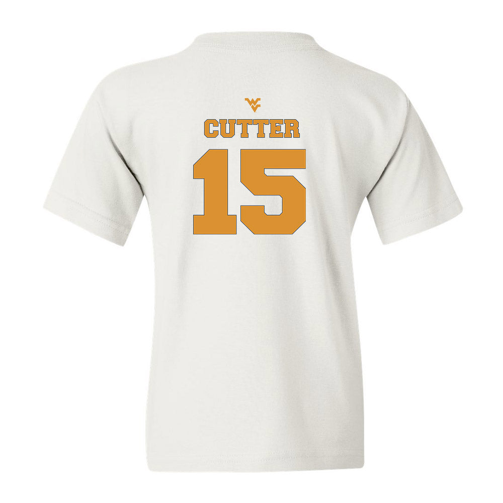 West Virginia - NCAA Football : Ben Cutter - Youth T-Shirt Sports Shersey