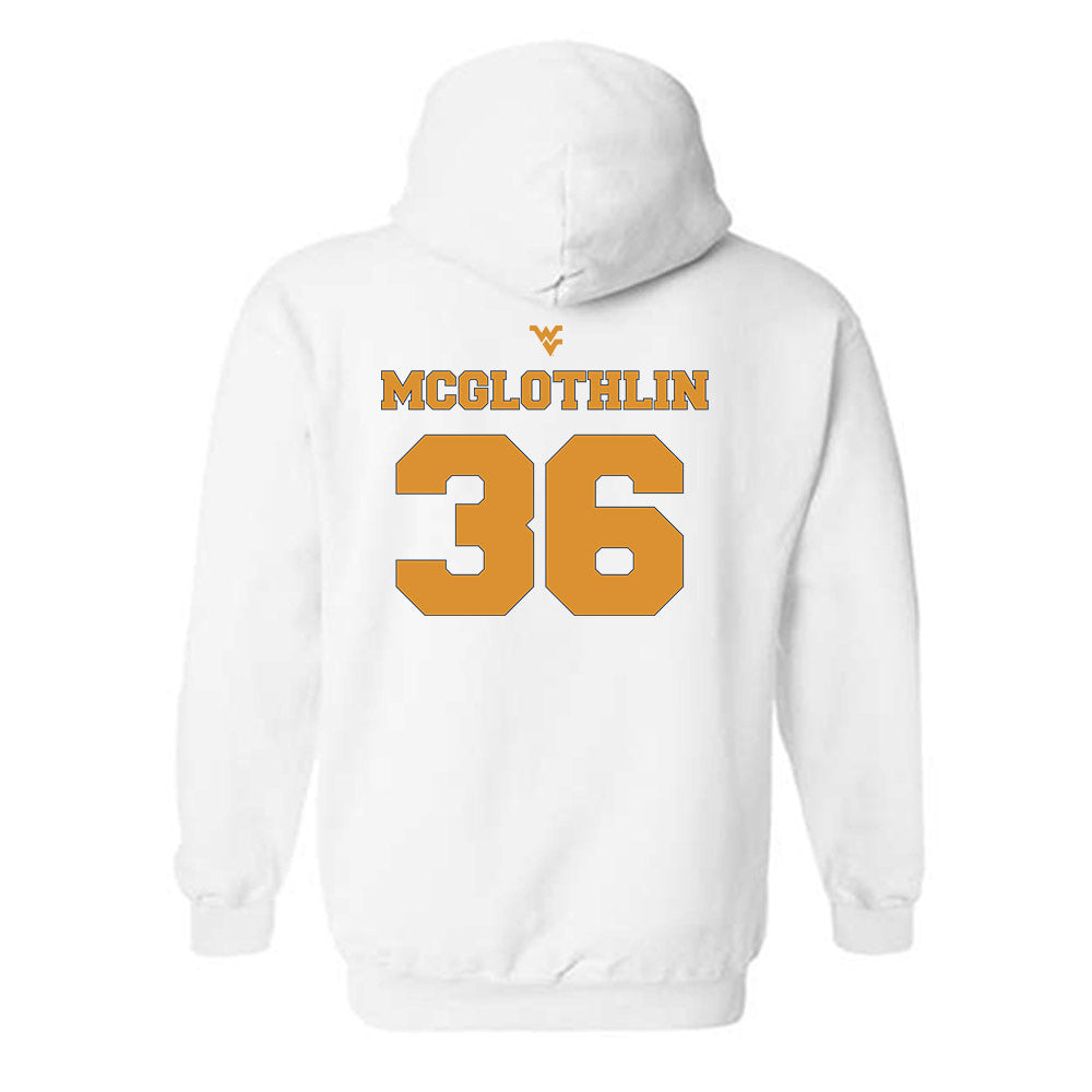 West Virginia - NCAA Football : Trey Mcglothlin - Generic Sports Shersey Hooded Sweatshirt-1