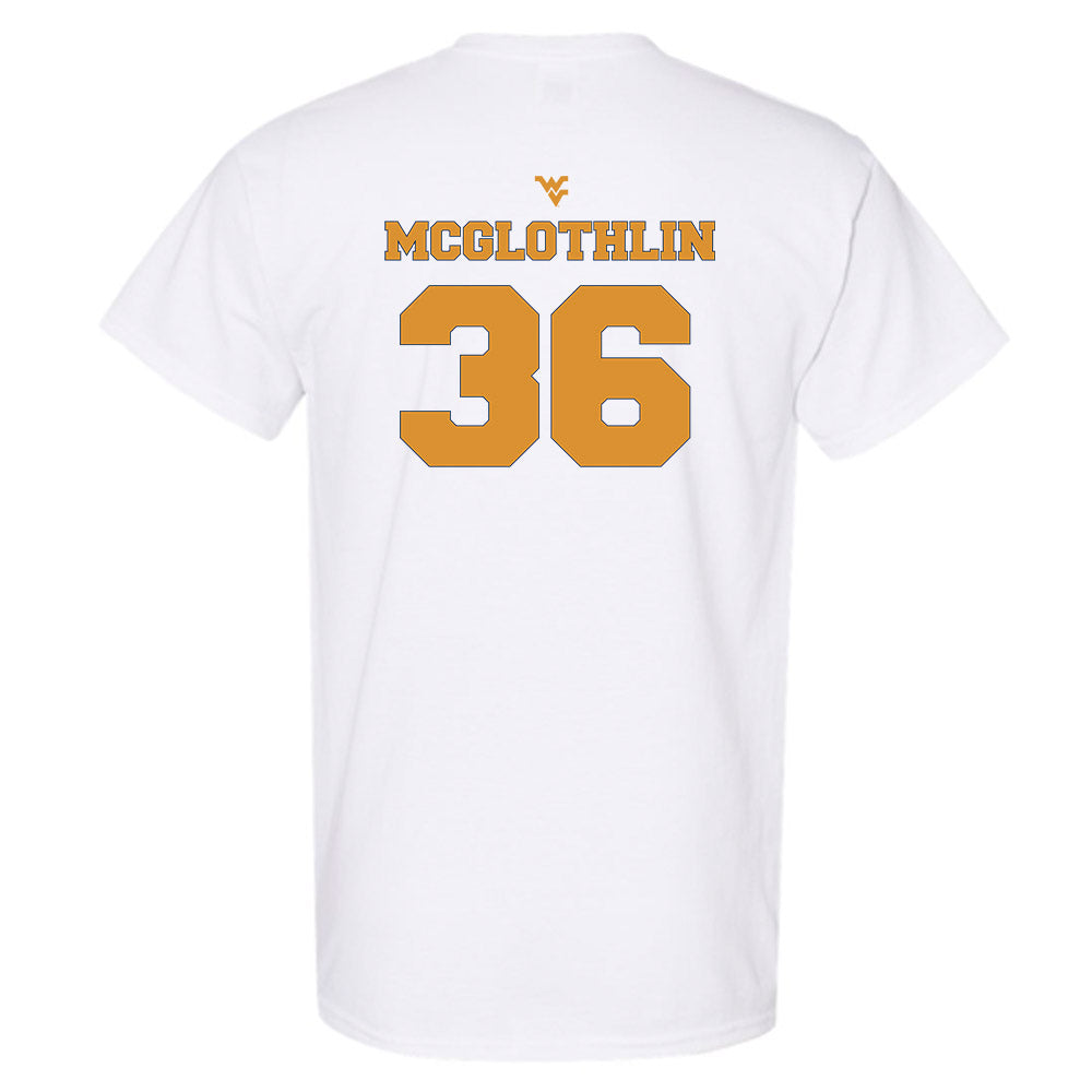 West Virginia - NCAA Football : Trey Mcglothlin - Generic Sports Shersey T-Shirt-1