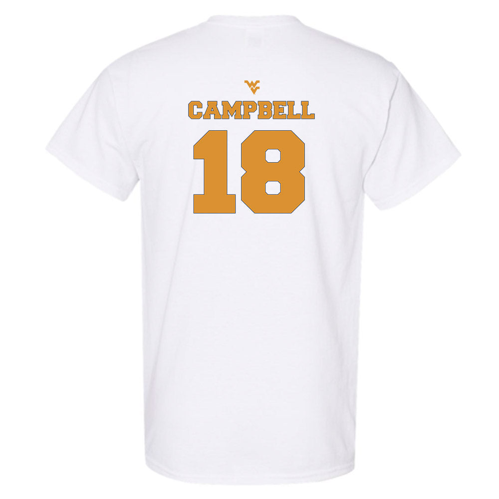 West Virginia - NCAA Football : Ezekiel Campbell - Generic Sports Shersey T-Shirt-1