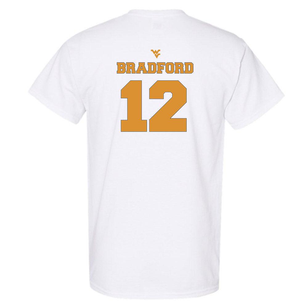 West Virginia - NCAA Football : Jacob Bradford - Generic Sports Shersey T-Shirt-1