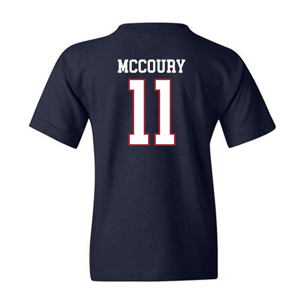 Liberty - NCAA Baseball : Xavier McCoury - Sports Shersey Youth T-Shirt-1