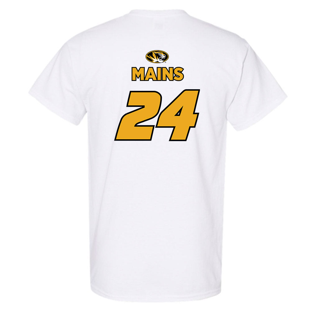 Missouri - NCAA Women's Basketball : Sydney Mains - Classic Shersey T-Shirt-1