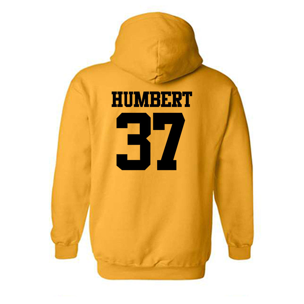 Missouri - NCAA Baseball : Leo Humbert - Generic Shersey Hooded Sweatshirt-1