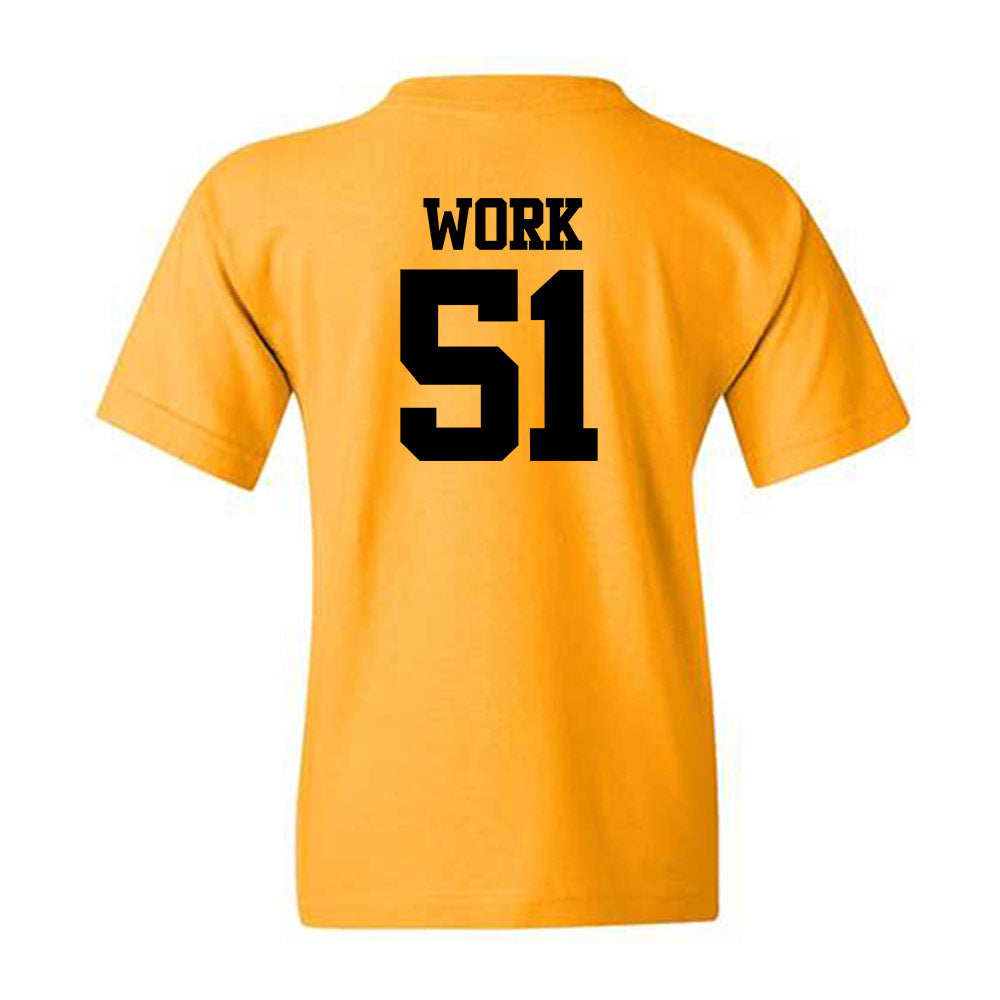 Missouri - NCAA Football : Luke Work - Generic Shersey Youth T-Shirt-1