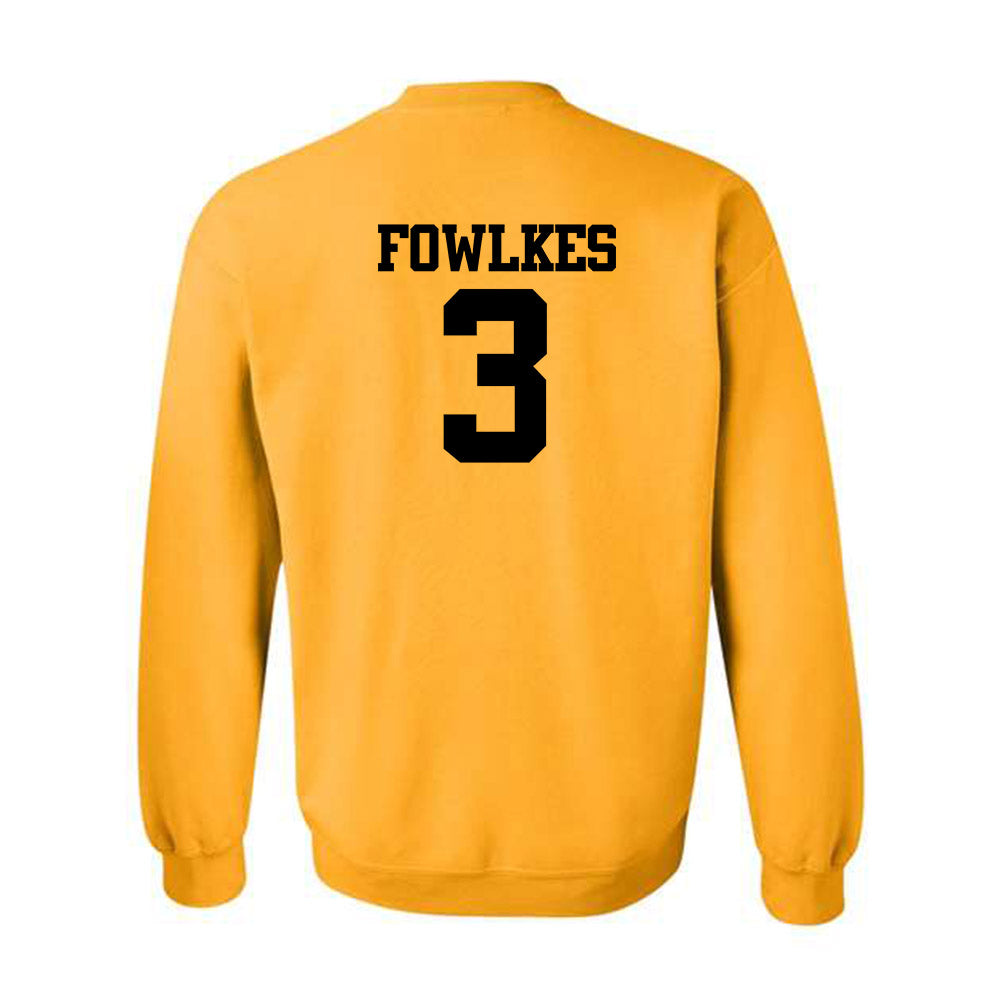 Missouri - NCAA Football : DaMarion Fowlkes - Generic Shersey Crewneck Sweatshirt-1
