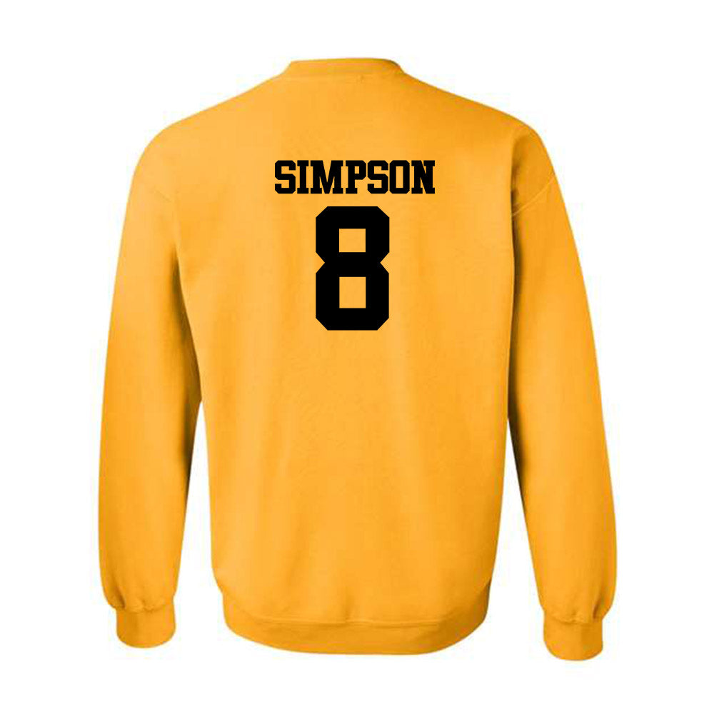 Missouri - NCAA Football : Donta Simpson - Generic Shersey Crewneck Sweatshirt-1
