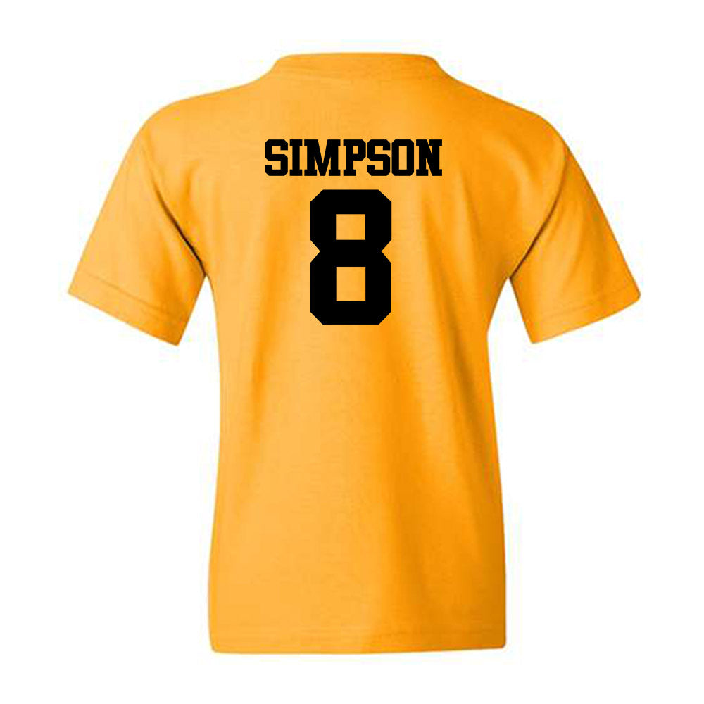 Missouri - NCAA Football : Donta Simpson - Generic Shersey Youth T-Shirt-1