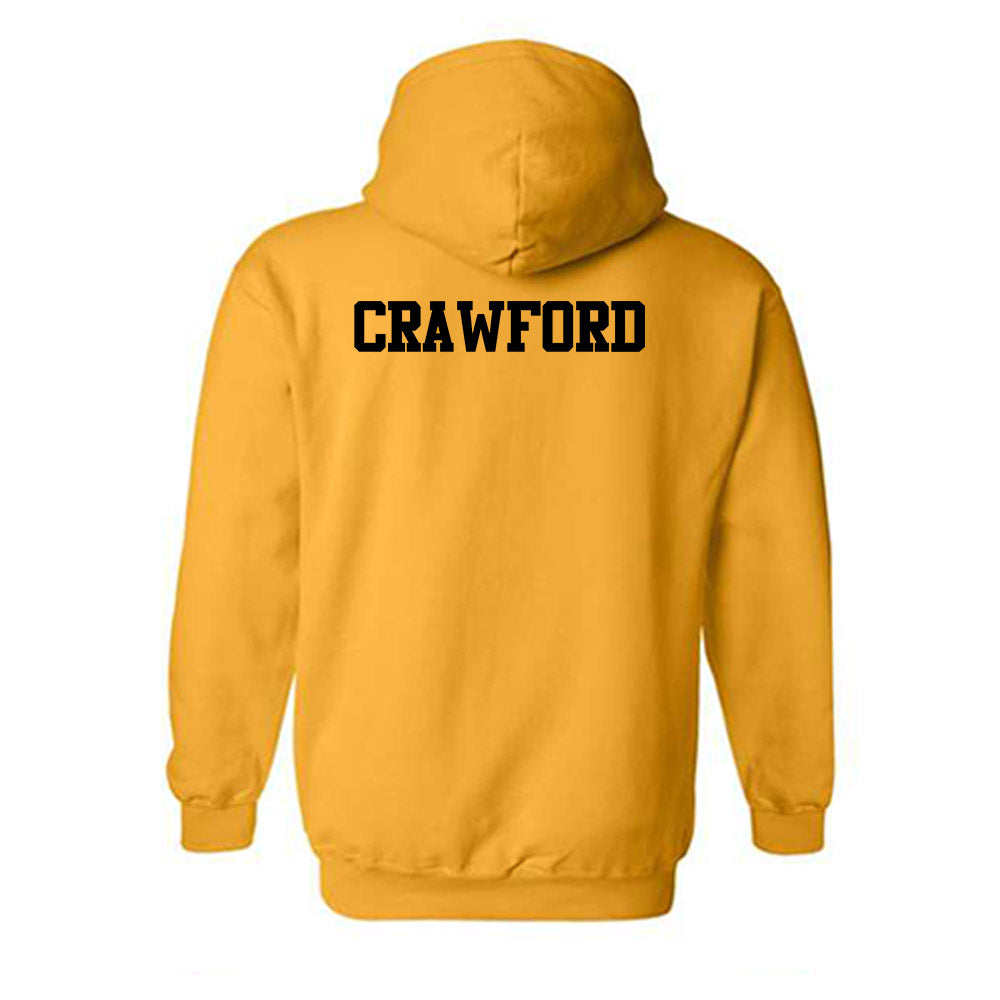 Missouri - NCAA Men's Basketball : Jordan Crawford - Generic Shersey Hooded Sweatshirt-1