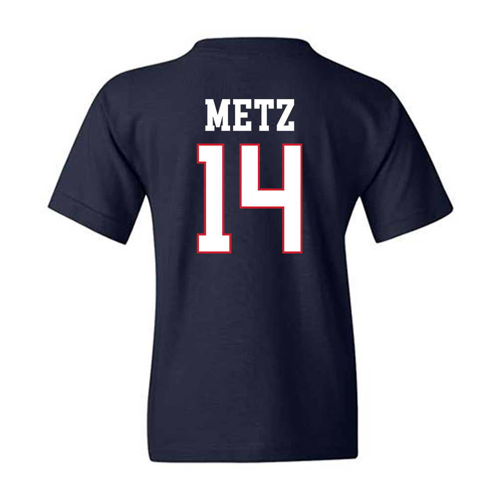Gonzaga - NCAA Men's Basketball : Alonzo Metz - Classic Shersey Youth T-Shirt-1