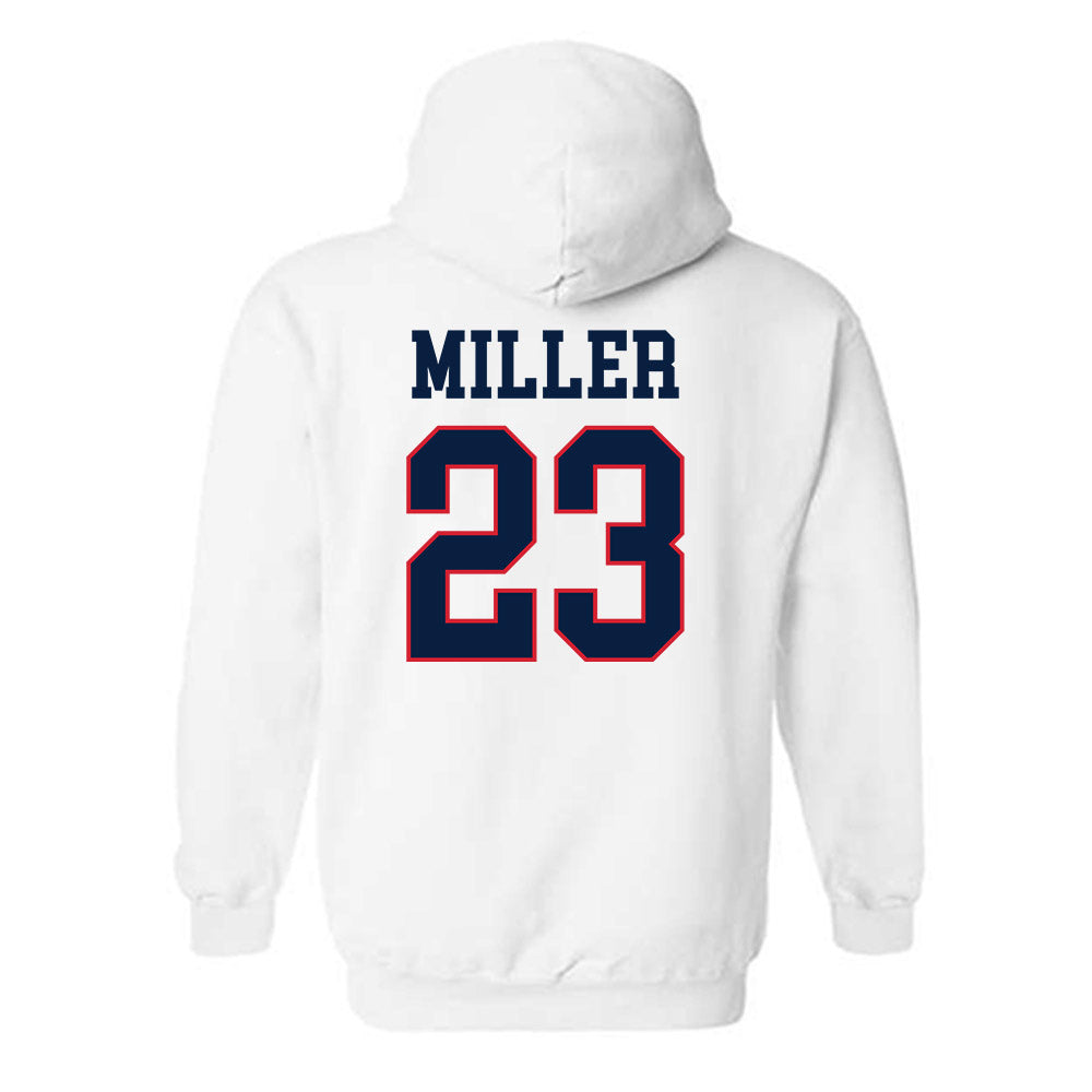 Gonzaga - NCAA Men's Basketball : Adam Miller - Classic Shersey Hooded Sweatshirt-1
