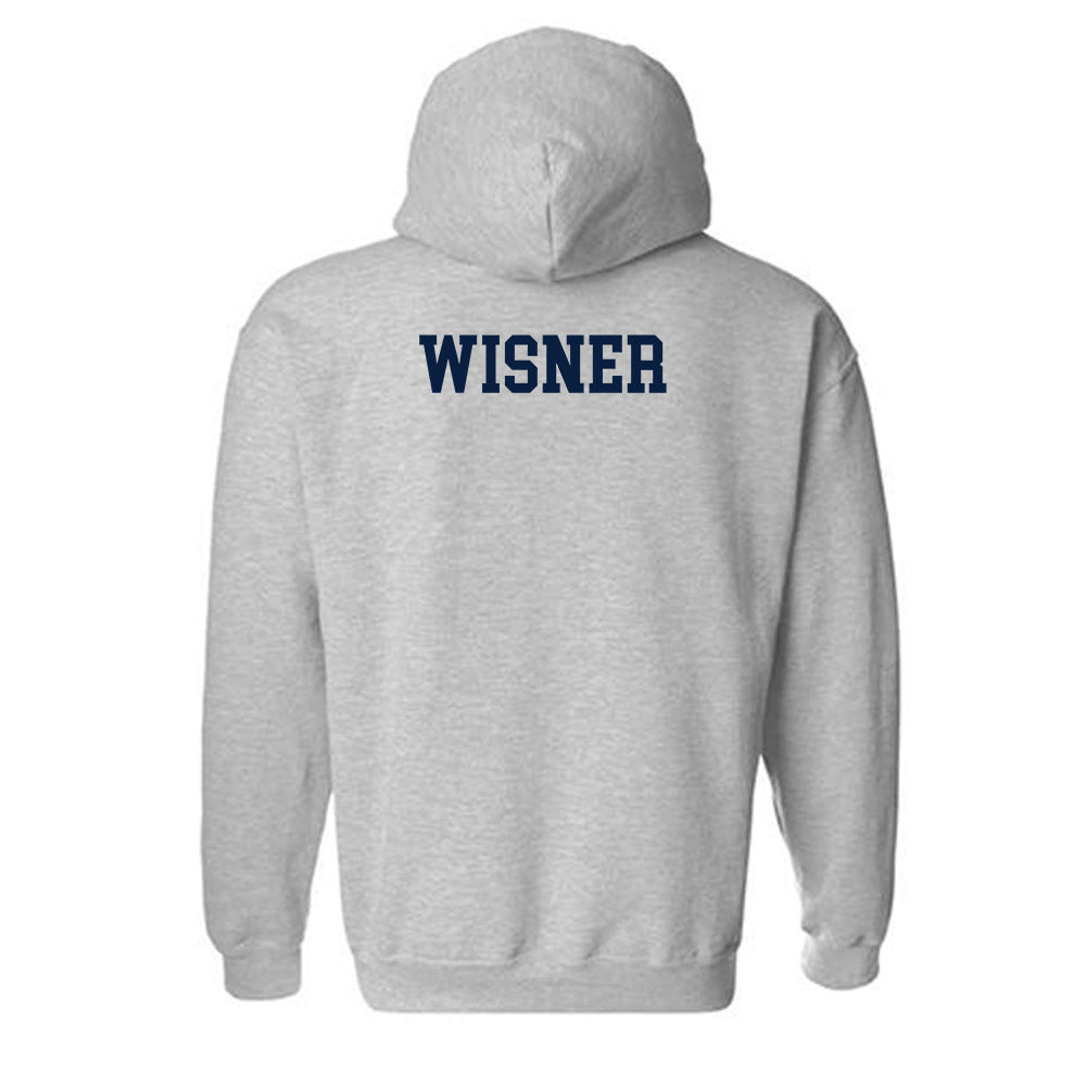 Gonzaga - NCAA Men's Cross Country : Jeron Wisner - Classic Shersey Hooded Sweatshirt-1