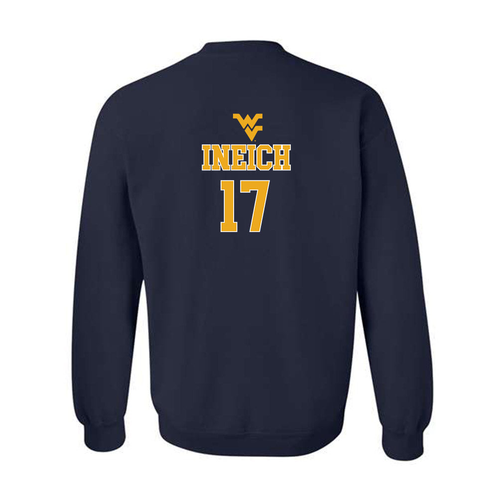 West Virginia - NCAA Baseball : Matt Ineich - Generic Sports Shersey Crewneck Sweatshirt-1