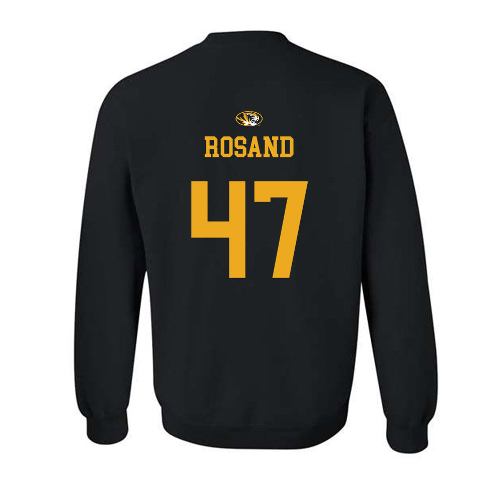 Missouri - NCAA Baseball : Sam Rosand - Sports Shersey Crewneck Sweatshirt-1