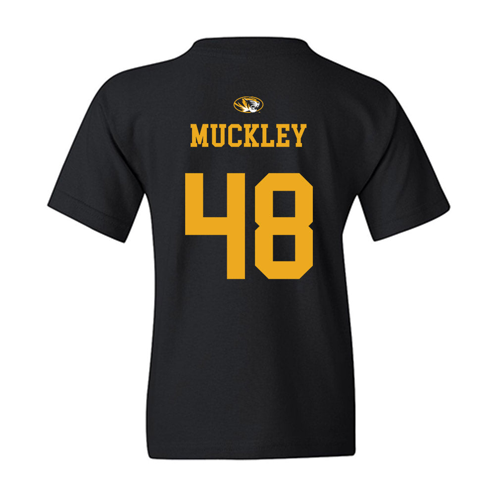 Missouri - NCAA Baseball : Kadin Muckley - Sports Shersey Youth T-Shirt-1