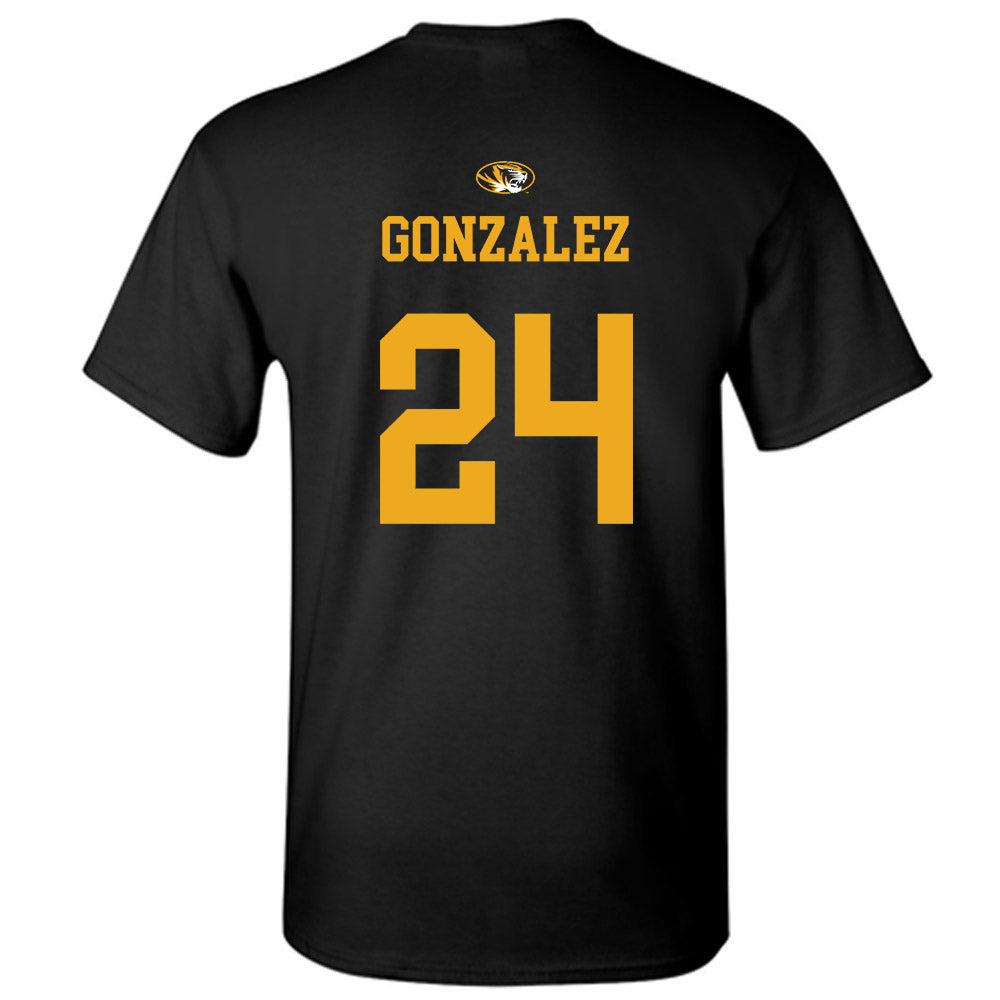 Missouri - NCAA Baseball : Keyler Gonzalez - Sports Shersey T-Shirt-1