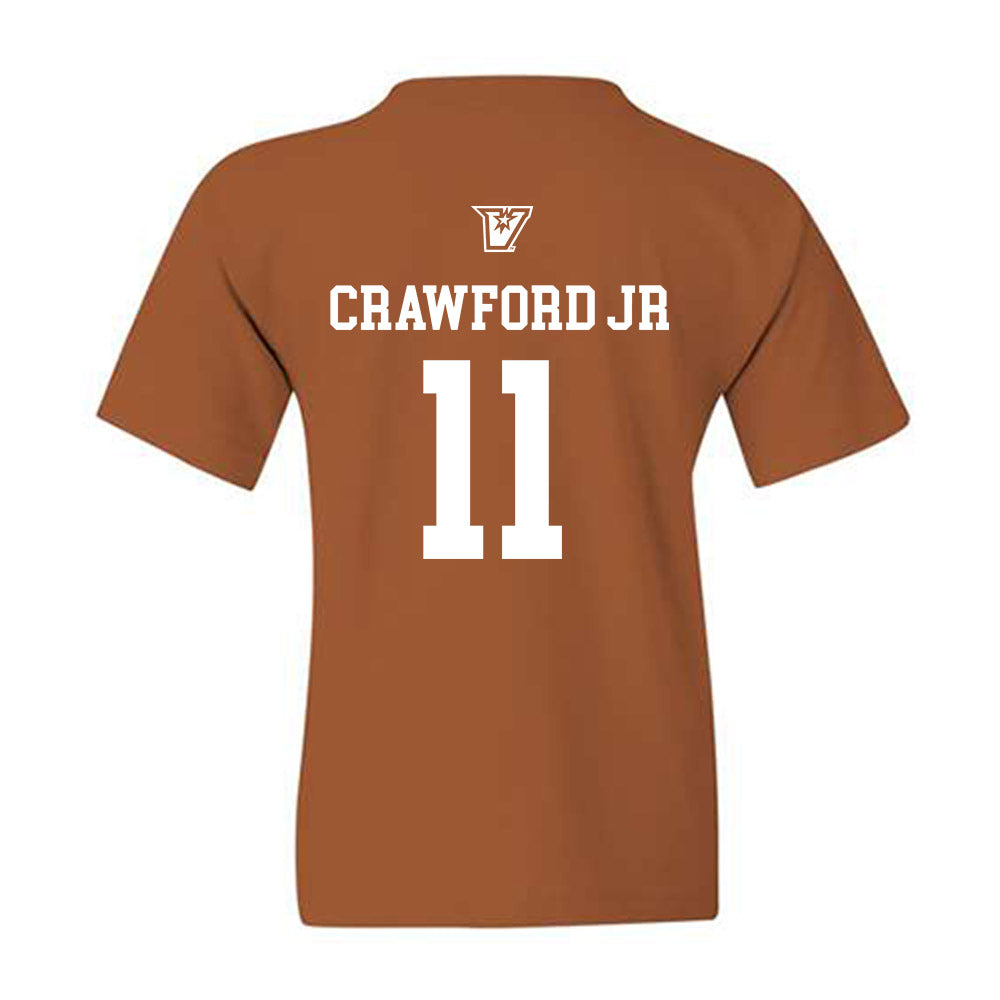 UTRGV - NCAA Men's Basketball : Bobby Crawford Jr - Classic Shersey Youth T-Shirt-1