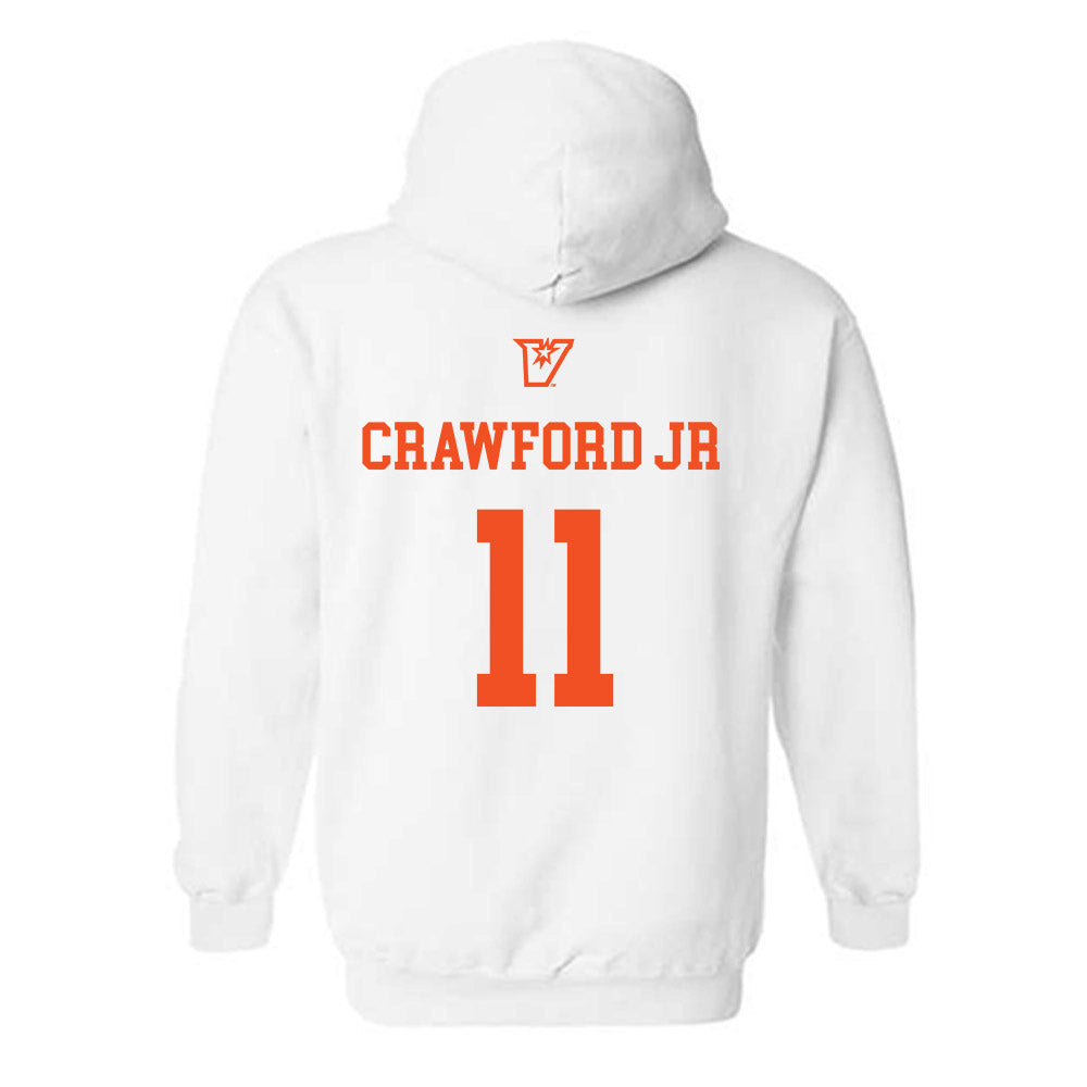 UTRGV - NCAA Men's Basketball : Bobby Crawford Jr - Sports Shersey Hooded Sweatshirt-1