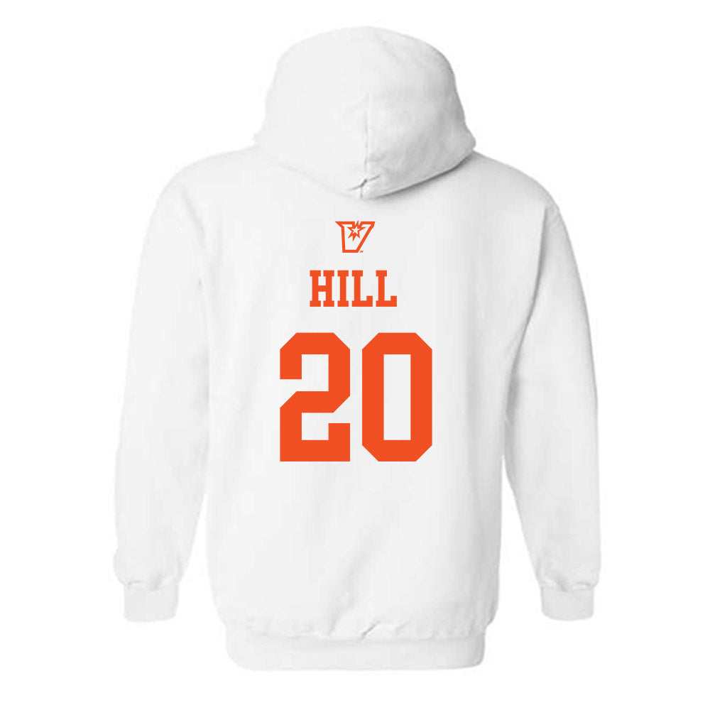 UTRGV - NCAA Men's Basketball : Josiah Hill - Sports Shersey Hooded Sweatshirt-1