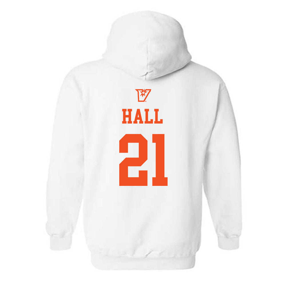 UTRGV - NCAA Women's Basketball : mataya hall - Sports Shersey Hooded Sweatshirt-1