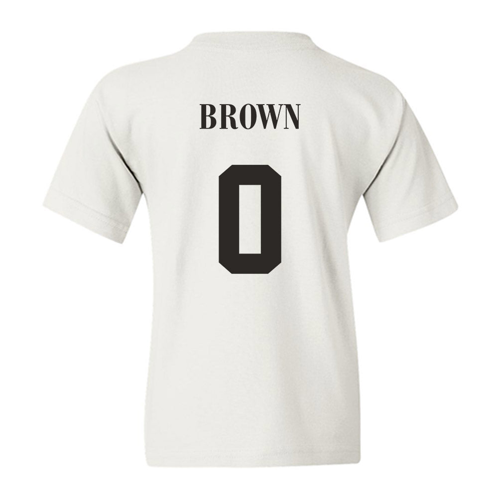 UTRGV - NCAA Men's Basketball : Tjohnn Brown - Sports Shersey Youth T-Shirt-1