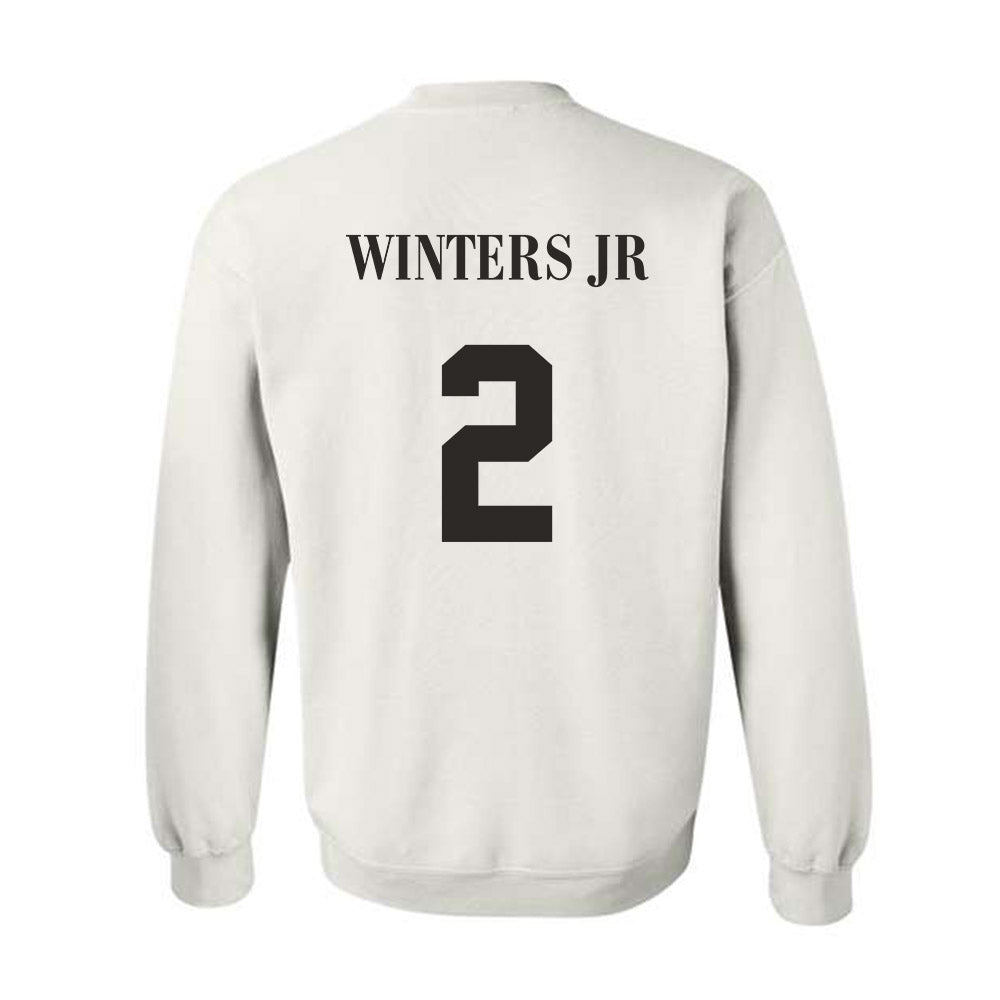 UTRGV - NCAA Men's Basketball : Demarris Winters Jr - Sports Shersey Crewneck Sweatshirt-1