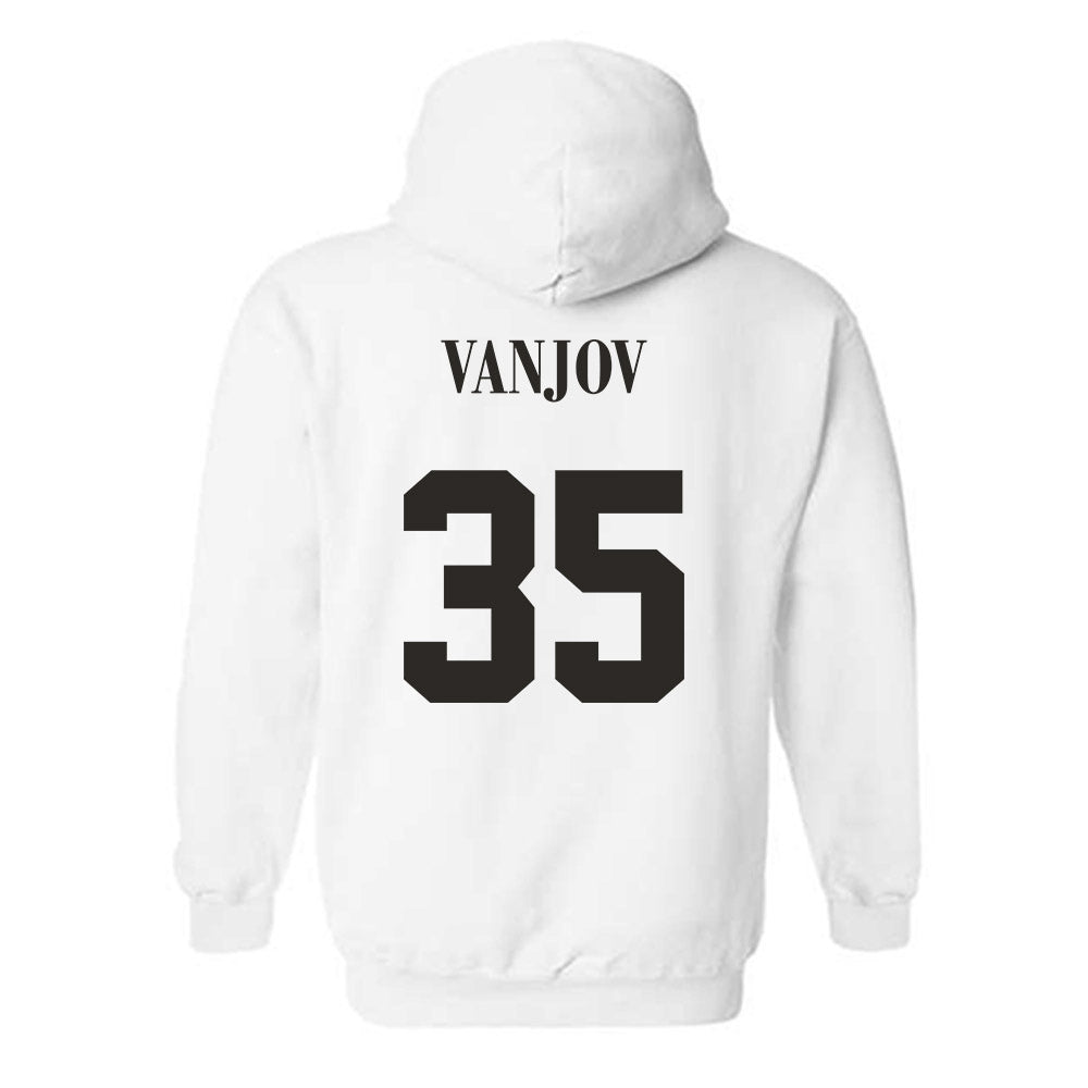 UTRGV - NCAA Men's Basketball : Mustafo Vanjov - Sports Shersey Hooded Sweatshirt-1