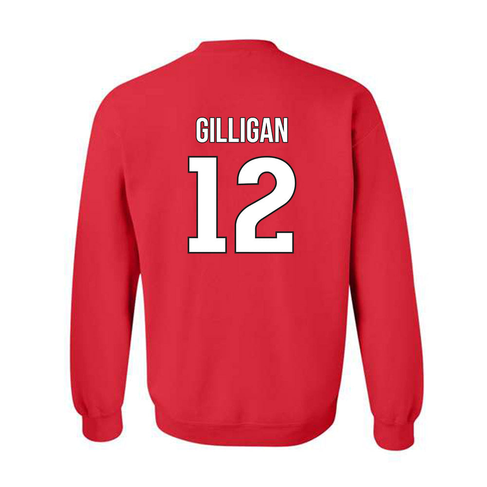 Rutgers - NCAA Baseball : Mickey Gilligan - Classic Shersey Crewneck Sweatshirt-1