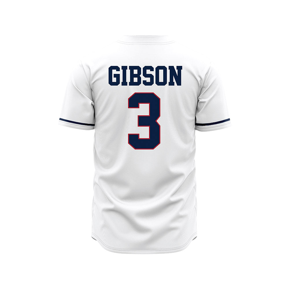 Liberty - NCAA Baseball : Riley Gibson - White Jersey-1