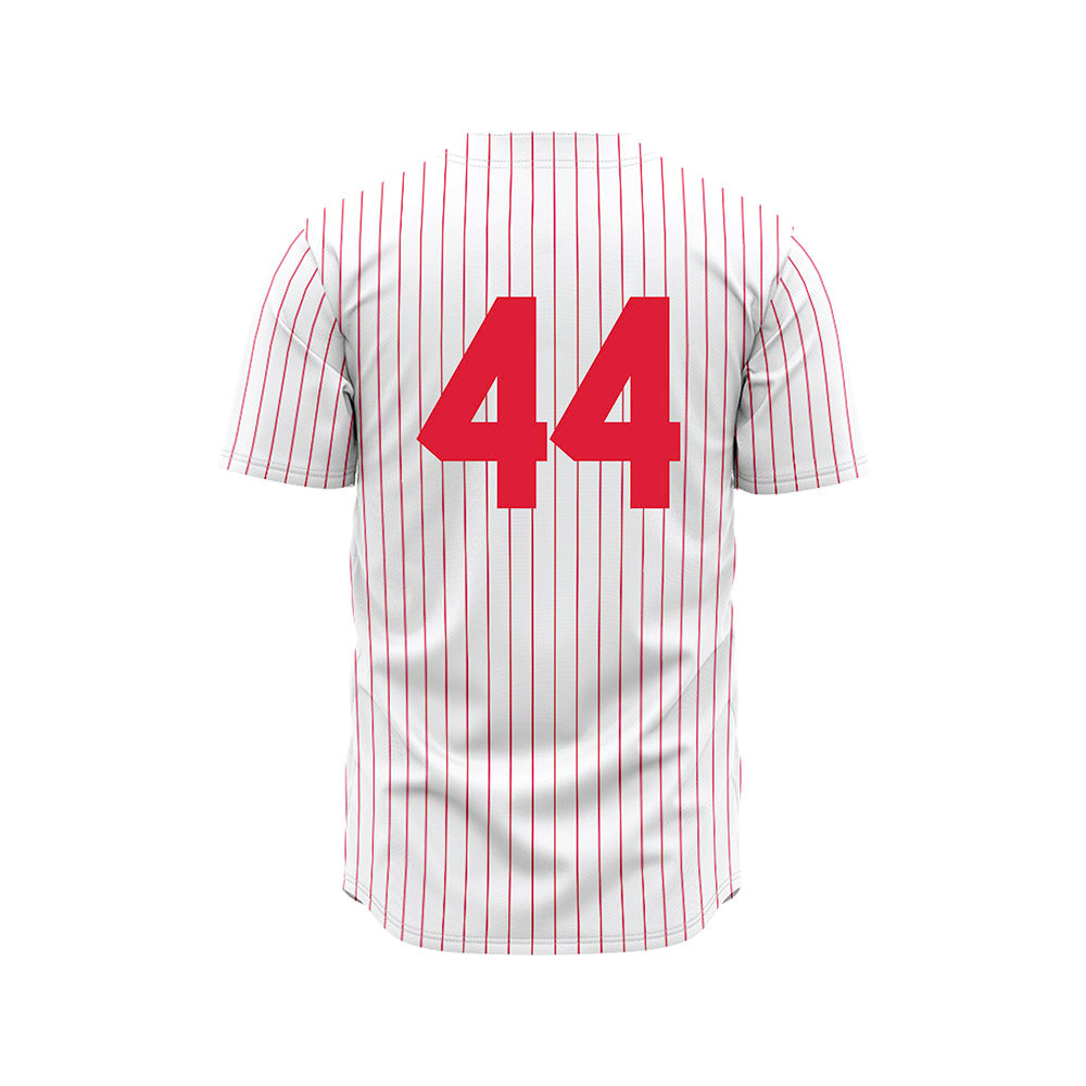 Dayton - NCAA Baseball : JP Delgado - White Jersey-1