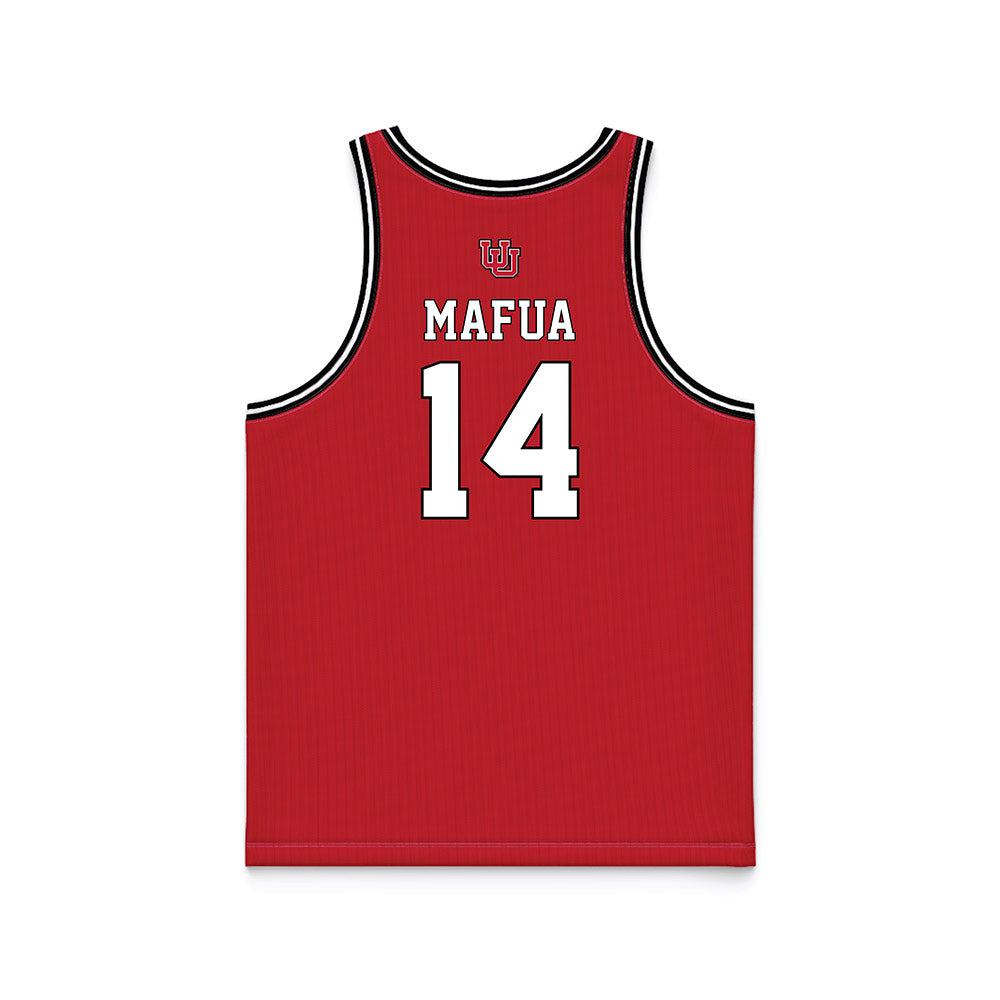 Utah - NCAA Women's Basketball : Kamryn Mafua - Red Basketball Jersey-1