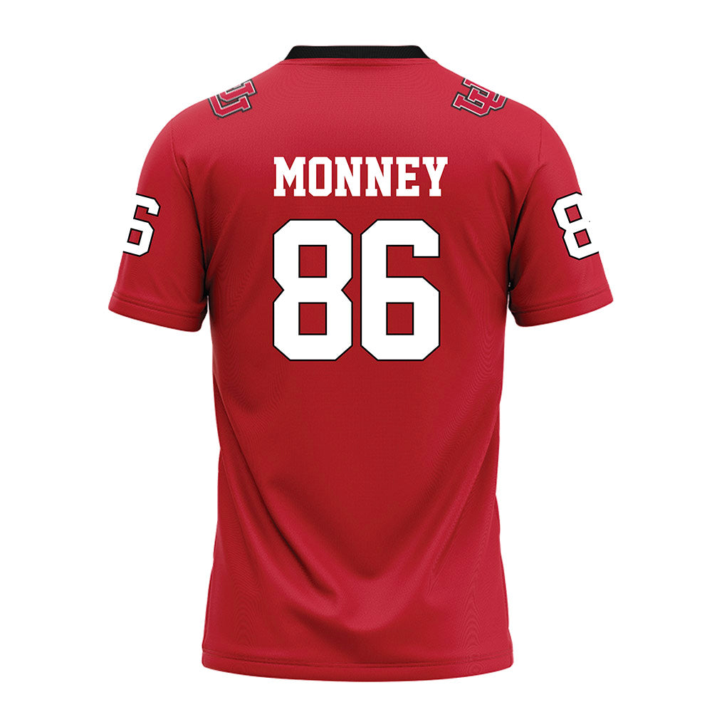 Utah - NCAA Football : Will Monney - Red Football Jersey-1