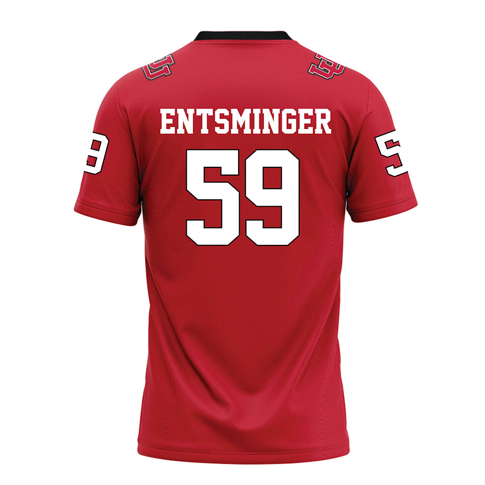 Utah - NCAA Football : Devin Entsminger - Red Football Jersey-1