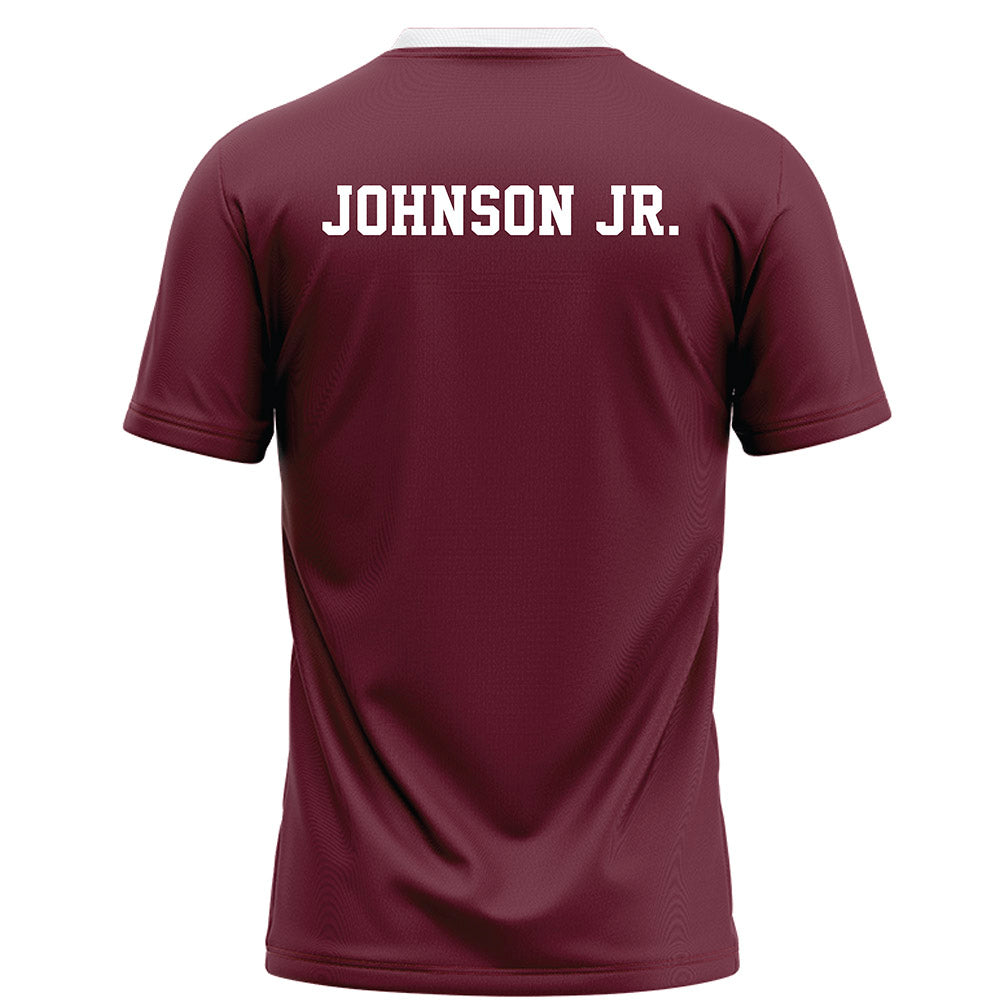 Mississippi State - NCAA Football : Terrell Johnson Jr. - Maroon Football Jersey-1