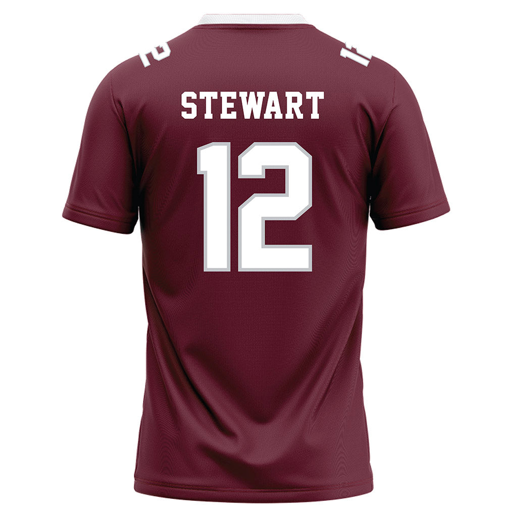 Mississippi State - NCAA Football : Jabryis Stewart - Maroon Football Jersey-1