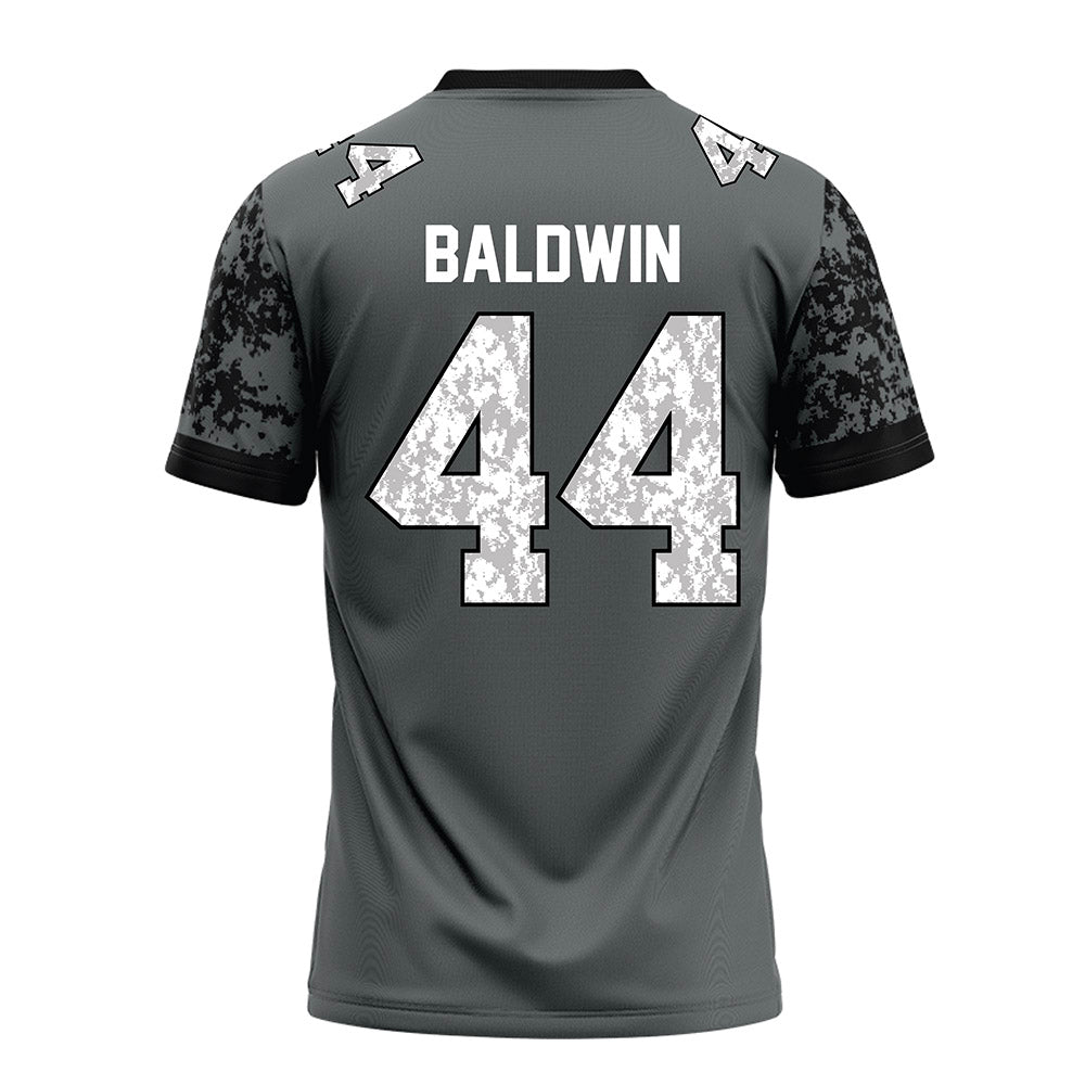 Towson - NCAA Football : Luke Baldwin - Grey Football Jersey-1