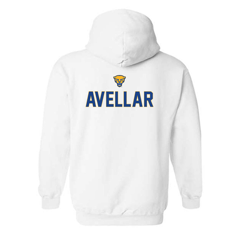 Pittsburgh - NCAA Women's Gymnastics : Hailey Avellar - Sports Shersey Hooded Sweatshirt-1