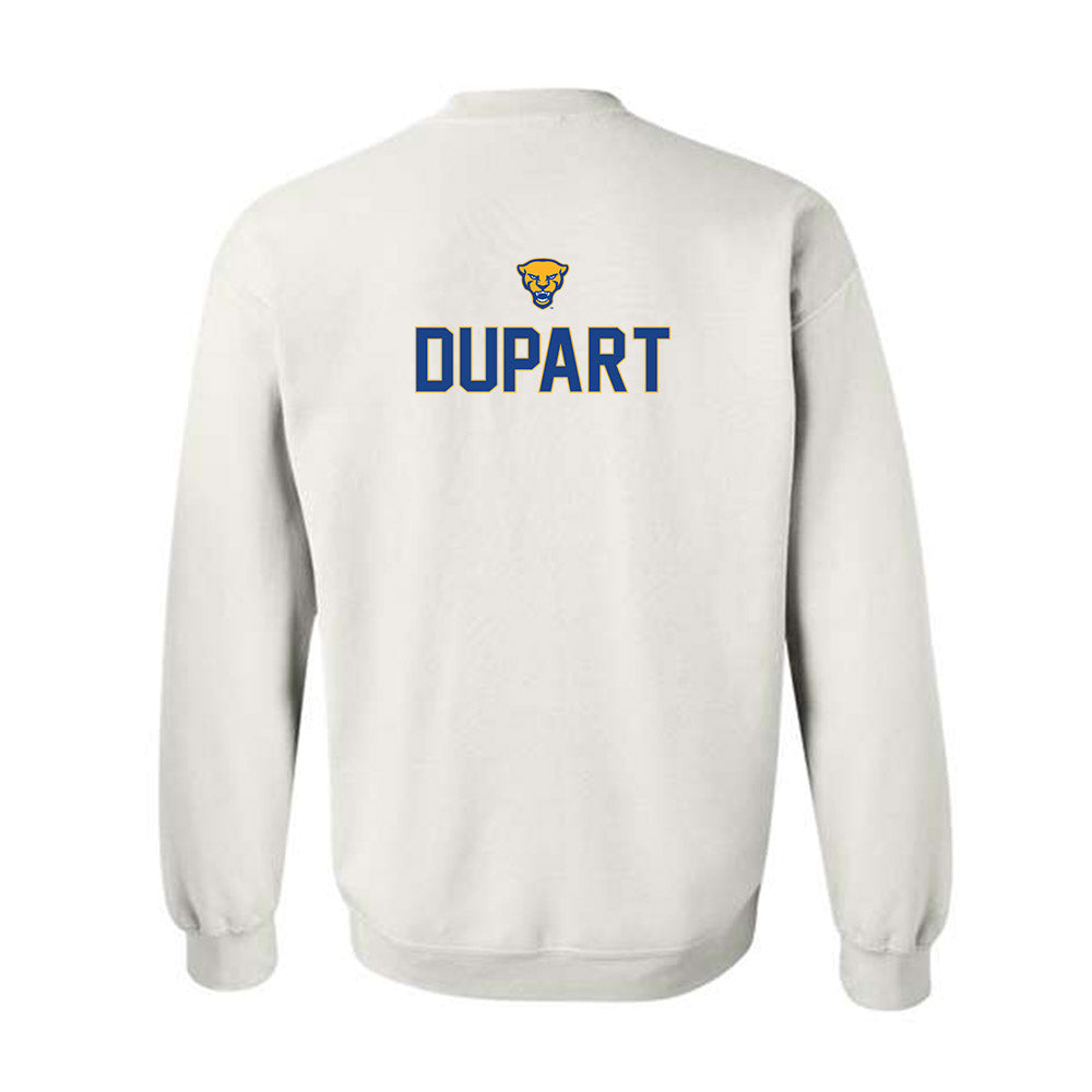 Pittsburgh - NCAA Women's Gymnastics : Audrey Dupart - Sports Shersey Crewneck Sweatshirt-1