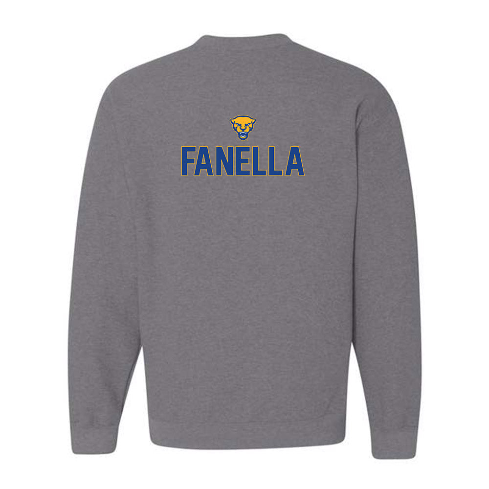 Pittsburgh - NCAA Wrestling : Nico Fanella - Sports Shersey Crewneck Sweatshirt-1