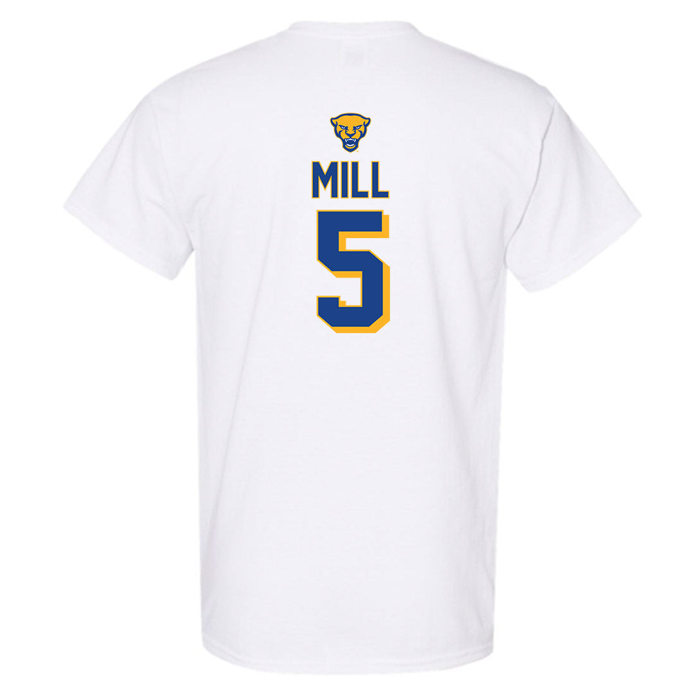 Pittsburgh - NCAA Women's Lacrosse : Madeline Mill - Sports Shersey T-Shirt-1